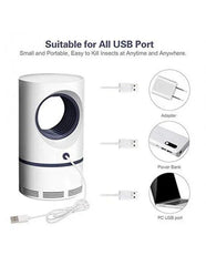 Set 2 x aparat antiinsecte cu lampa UV si aspiratie, Mosquito Killer PromotiiZilnice
