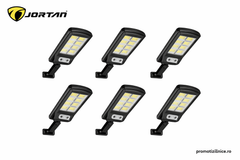 Set 6 Lămpi Solare LED 150W cu Telecomandă, 160 LED COB, Senzor de Mișcare, IP67 Rezistente la Apă – Iluminat Exterior Curte, Grădină, Alee PromotiiZilnice