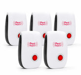 Set 5 Bucati Aparat Ultrasonic Anti Tantari, Gandaci, Furnici si Rozatoare PromotiiZilnice