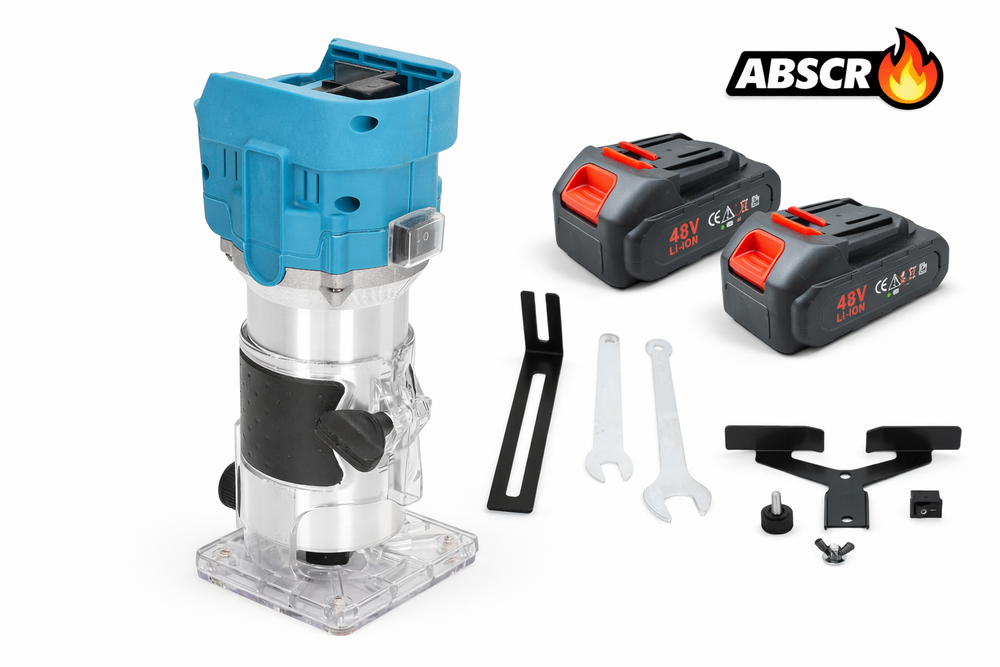 Mașină de Frezat Electrică ABS 880W, 3000 RPM – Freză Profesională pentru Lemn, Reglaj Precizie, Set Accesorii Inclus BoomSale