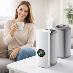 Incalzitor Biberon Portabil cu Acumulator 6000mAh, 6 Trepte de Temperatura, Compact pentru Calatorii PromotiiZilnice