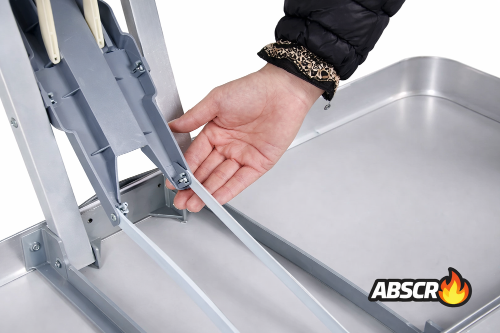 Masa pliabila aluminiu tip geamantan cu 4 scaune si suport umbrela – ideala pentru picnic, camping si gradina Powersale