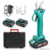 Foarfeca Electrica 1000W cu 2 Acumulatori – Foarfeca Automata Profesionala pentru Toaletat Pomi si Vita de Vie PromotiiZilnice