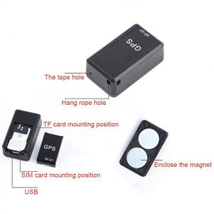 Mini dispozitiv localizare GPS, suport SIM, microSD, model GF07 PromotiiZilnice