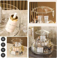 Organizator Cosmetice Rotativ 360° cu Design Elegant – Suport de Machiaj Multifunctional PromotiiZilnice