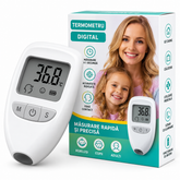 Glucometru Digital pentru Măsurarea Glicemiei, Afișaj LCD, Memorie Rezultate, Compact și Ușor de Utilizat BunSiPractic
