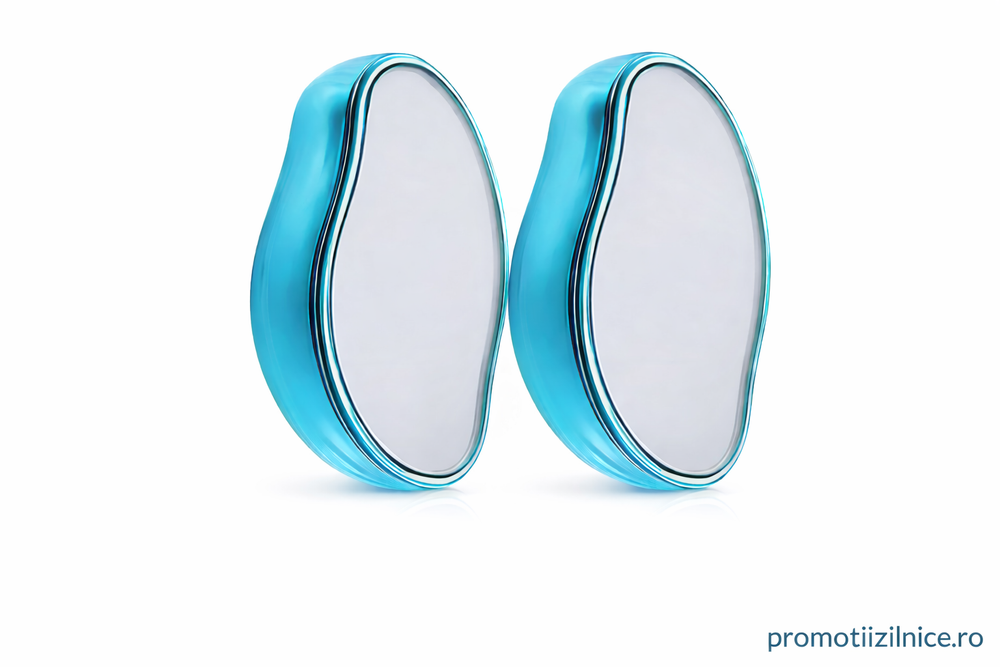 Set 2x Dispozitiv Nano Glass pentru Îndepărtarea Părului – Epilare Rapidă și Fără Durere, Reutilizabil PromotiiZilnice
