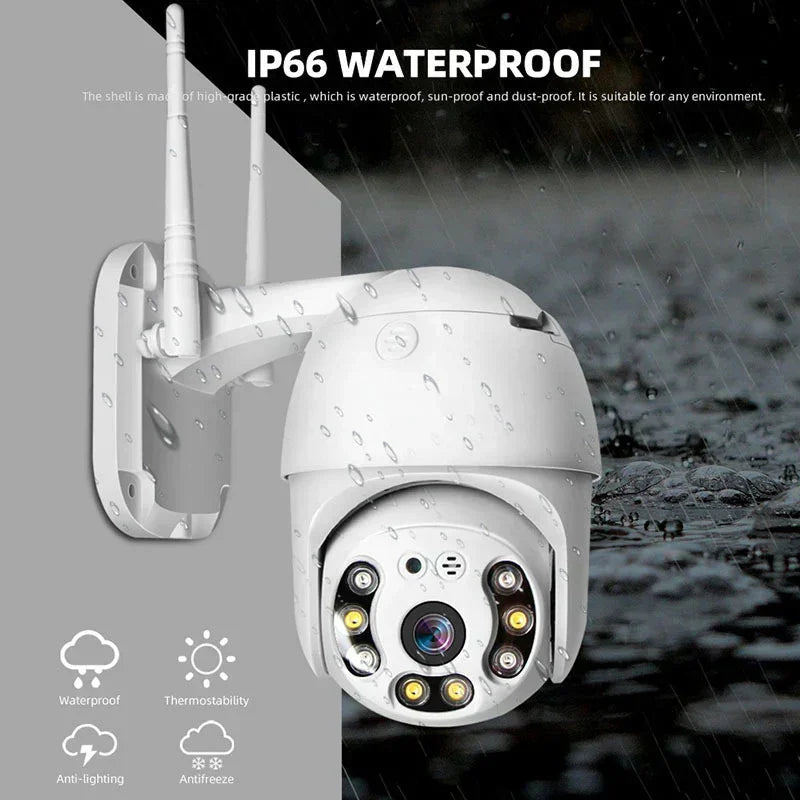 Set 2 Camere Supraveghere WiFi 2MP Full HD, Night Vision Color, Rotire 360° PromotiiZilnice