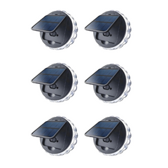 Pachet 4+2 CADOU Lampi Exterior Calitate APF de Perete/ Gard cu panou Pentru iluminare Gradina/ Terasa, rezistenta la apa PromotiiZilnice