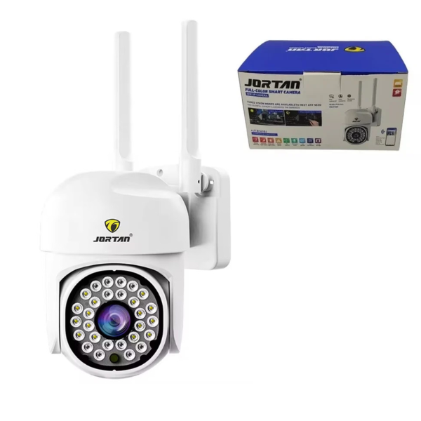 Set Complet Supraveghere: 2 Camere IP 360° WiFi Jortan + 2 Carduri 32GB PromotiiZilnice