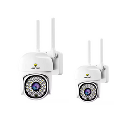 Set Complet Supraveghere: 2 Camere IP 360° WiFi Jortan + 2 Carduri 32GB PromotiiZilnice