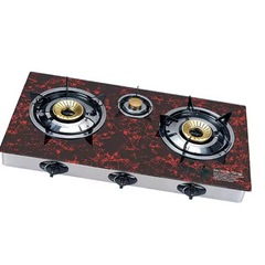 Aragaz cu plita, sticla securizata, alimentare pe gaz PromotiiZilnice