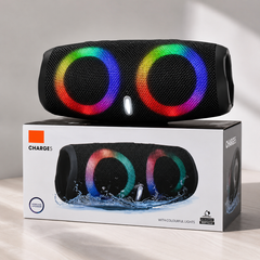 Boxă Portabilă rezistenta la apa CHARGE 5 Bluetooth 5.0 30W – 4000mAh, Lumini RGB, IPX6, USB/AUX/SD/FM, Sunet Puternic, Portabilă PromotiiZilnice