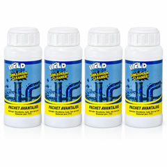 Set 4 Bucati Solutie Desfundat Tevi Wild Tornado Sink & Drain Cleaner, 110g, Actiune Rapida pentru Chiuveta, WC, Dus si Canalizare, Curatare Puternica, Elimina Mirosurile Neplacute PromotiiZilnice