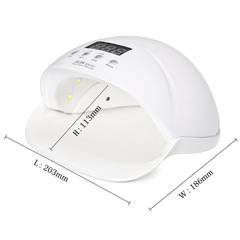 Set Profesional Manichiură UV LED – Freză Electrică Unghii + 2 Lămpi UV/LED pentru Gel, Semi și Pedichiură | Kit Complet Salon Acasă LUXORYABEAUTY
