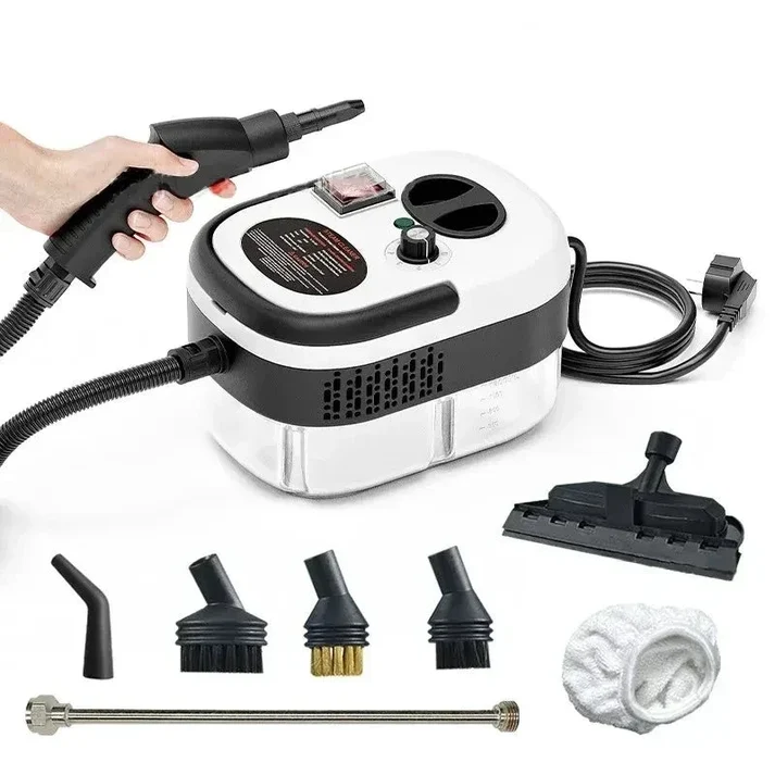 Aparat Portabil de Curățat cu Abur 2500W – 6 Trepte, 105°C PromotiiZilnice