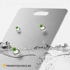 Set 2 tocatoare de bucatarie din otel inoxidabil, rezistente si usor de curatat, 35 x 24 cm PromotiiZilnice
