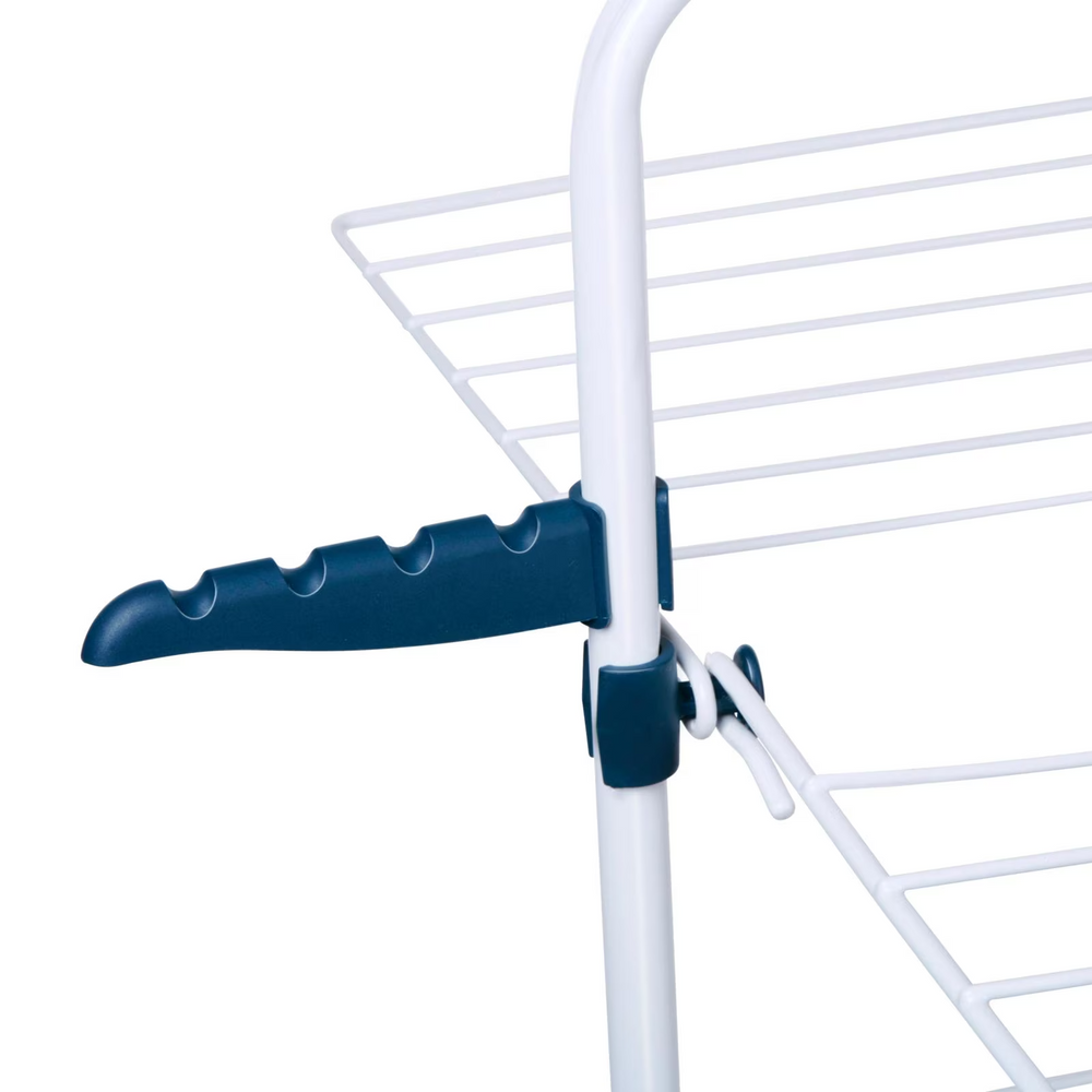 Uscator rufe 3 nivele, pliabil, suport umerase, capacitate 30 kg, Inox - PromotiiZilnice