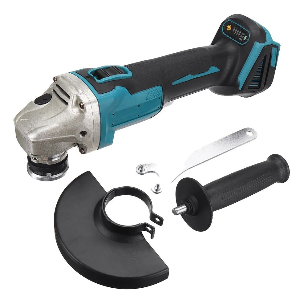 Flex portabil unghiular, 2 acumulatori, 48V 5Ah , ideal pentru taiere, slefuire si polish - PromotiiZilnice