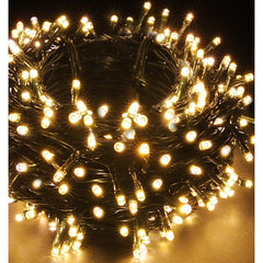 Instalatie De Craciun, 100 m, 480 LED -uri, Jocuri de Lumini, Pentru Exterior/Interior - PromotiiZilnice