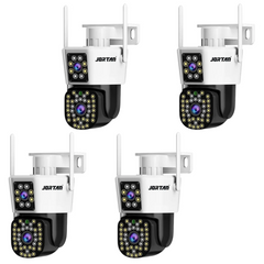 Set 4 Camere Duale Jortan, 6MP Full HD 4K, Tehnologie Avansata, WiFi-LAN - PromotiiZilnice