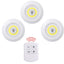 Set 3 Lampi LED, Flexibile si Portabile, cu 2 Intensitati si Control Dual - PromotiiZilnice