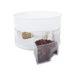 Organizator rotativ, pentru bucatarie, sertare de condimente si lingurite din plastic, rotund, 13x22, 5 cm PromotiiZilnice