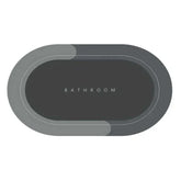 Covoras Antiderapant pentru Baie, 87x57 cm, Absorbant, Uscare Rapida - PromotiiZilnice