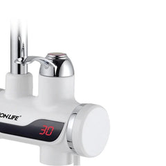 Robinet pentru apa calda 3000W, Electric, Instant cu afisare LCD - PromotiiZilnice