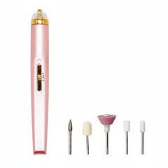 Freza Electrica Profesionala pentru Manichiura si Pedichiura, 4 Trepte Viteza, 5 Capete - PromotiiZilnice