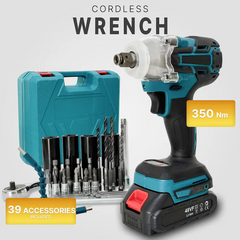 Mașină de Găurit și Înșurubat cu Impact, Fără Fir, 48V, 2 Acumulatori, 40 Accesorii PromotiiZilnice