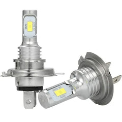 Set 2 becuri auto LED H7, 4000LM, 6000K, 80W