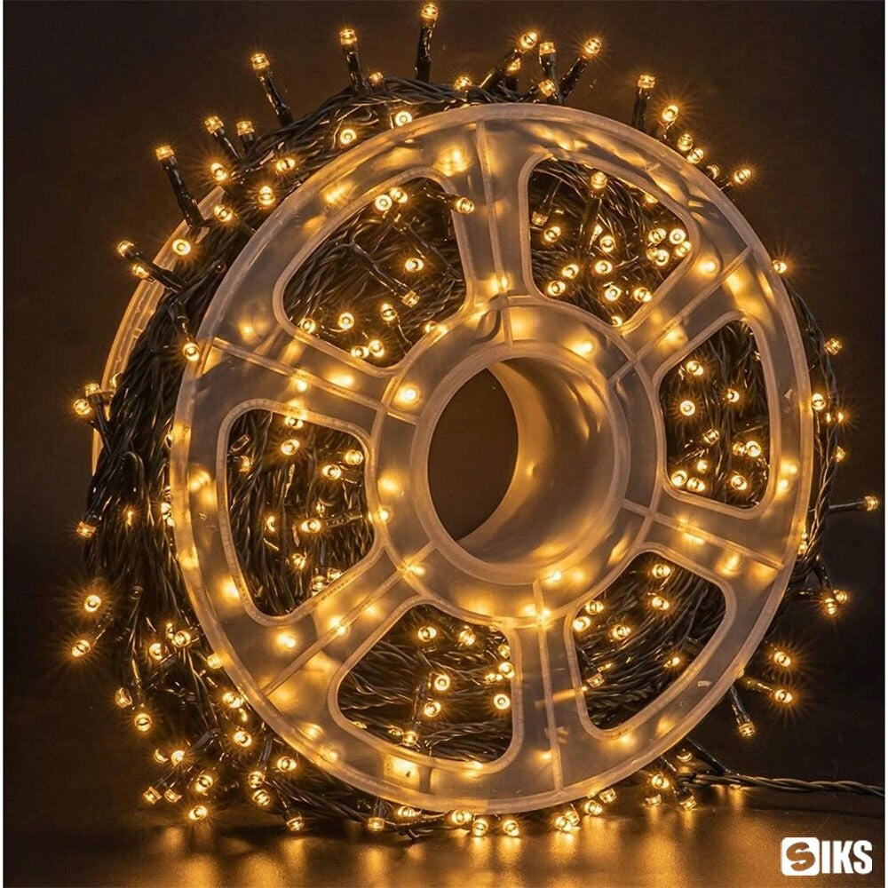 Instalatie De Craciun, 100 m, 480 LED -uri, Jocuri de Lumini, Pentru Exterior/Interior - PromotiiZilnice