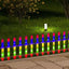 Gardulet luminos exterior 160 LED, 3 metri, extensibil, design drept - PromotiiZilnice
