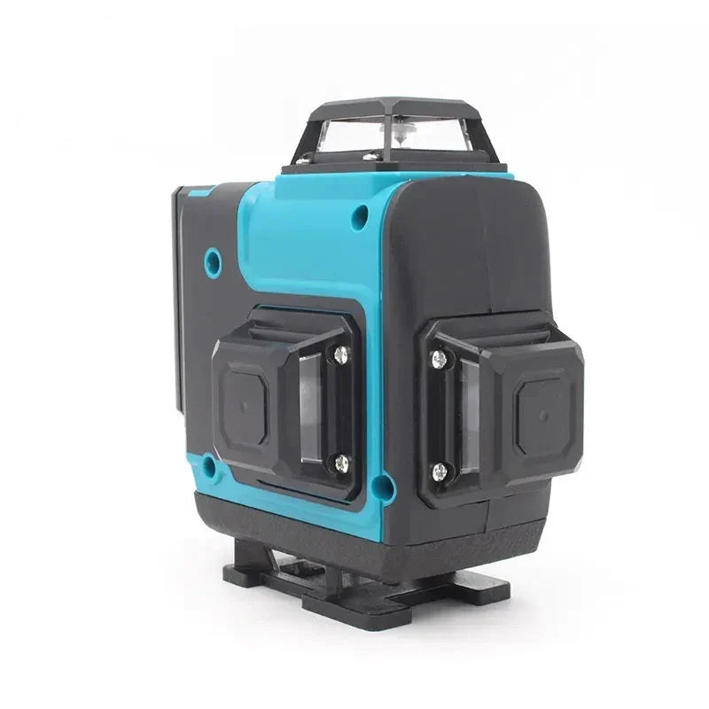 Nivela Laser 4D, Cu Autonivelare, 16 Linii, 4x360º, IP-54, 25m, Precizie Milimetrica, Lumina Verde, Platforma De Ridicare, Suport Pentru Perete, Trepied, Telecomanda MagDiscount.ro