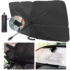 Parasolar Auto Pliabil, Dimensiune 79 x 130 cm, Protecție Completă pentru Parbriz PromotiiZilnice