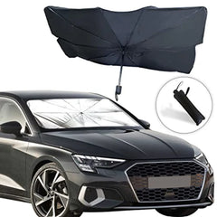 Parasolar Auto Pliabil, Dimensiune 79 x 130 cm, Protecție Completă pentru Parbriz PromotiiZilnice
