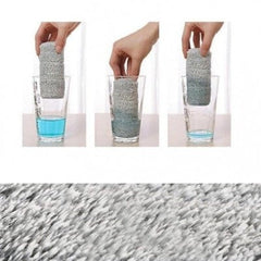 Set 3 rezerve din microfibra pentru mop plat, putere mare de absorbtie PromotiiZilnice