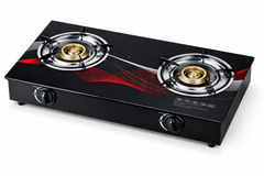Aragaz, Plita GPL cu 2 Arzatoare, Sticla Securizata, Design Modern PromotiiZilnice