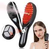 Perie de par electrica cu atomizare ioni negativi, masaj al scalpului, difuzor de ulei de ingrijire PromotiiZilnice