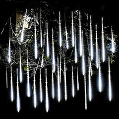 Instalatie Craciun Turturi LED cu Efect Meteor Shower, 288 LED-uri, IP44, Exterior-Interior - PromotiiZilnice