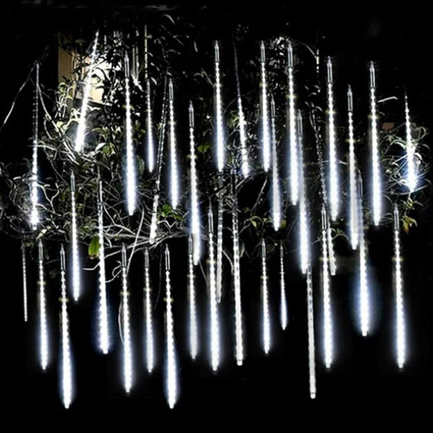 Instalatie Craciun Turturi LED cu Efect Meteor Shower, 288 LED-uri, IP44, Exterior-Interior - PromotiiZilnice