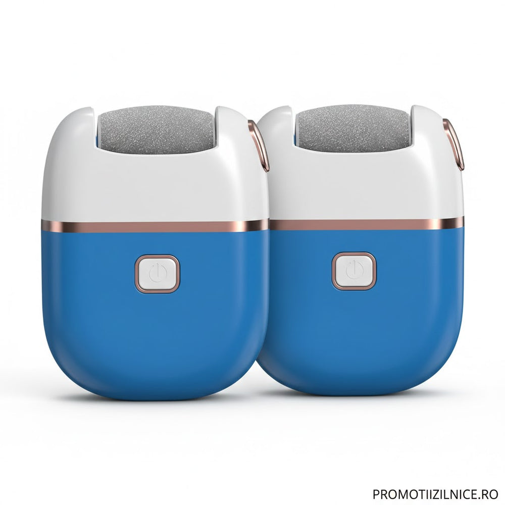 Pilă Electrică Profesională pentru Călcâie – Reîncărcabilă, 2 Viteze, Rezistentă la Apă PromotiiZilnice