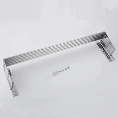 Uscator rufe din aluminiu, retractabil, cu prindere in perete 70cm PromotiiZilnice