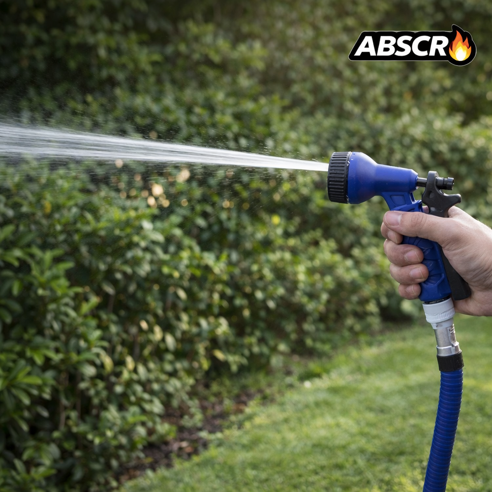 Set 2 Bucăți Furtun Extensibil 30m calitate Premium + Pistol 8 Funcții BoomSale