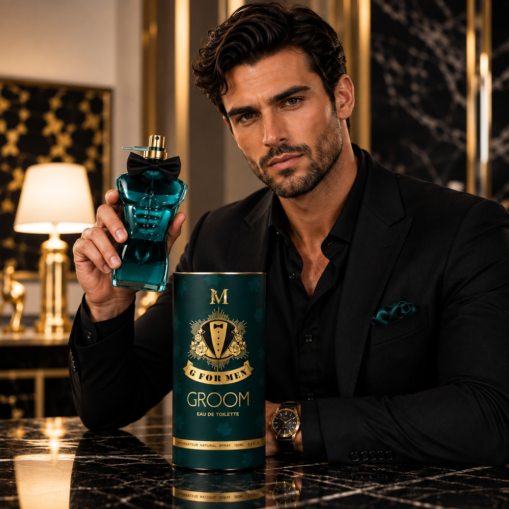 Apa de parfum barbati 100 ml - G for Men Groom PromotiiZilnice