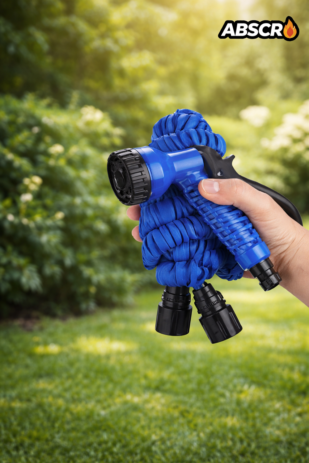 Set 2 Bucăți Furtun Extensibil 30m calitate Premium + Pistol 8 Funcții BoomSale