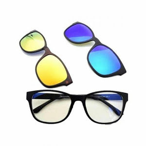 Ochelari de soare magnetici cu lentile interschimbabile Magic Vision PromotiiZilnice Imagine principală a produsului