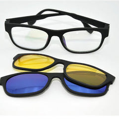 Ochelari de soare magnetici cu lentile interschimbabile Magic Vision PromotiiZilnice