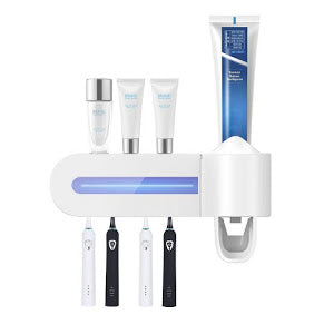 Dozator pentru pasta de dinti si sterilizator UV periute PromotiiZilnice Imagine principală a produsului